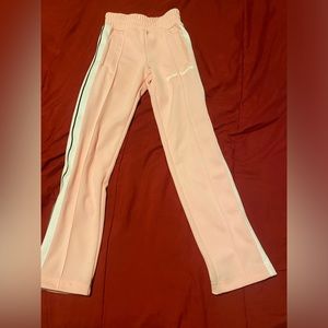 Official pink palm Angels track pants .